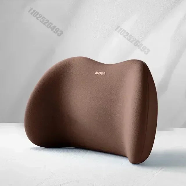 Car Headrest Lumbar Support Shoulder Pillow Memory Cotton Waist Interior