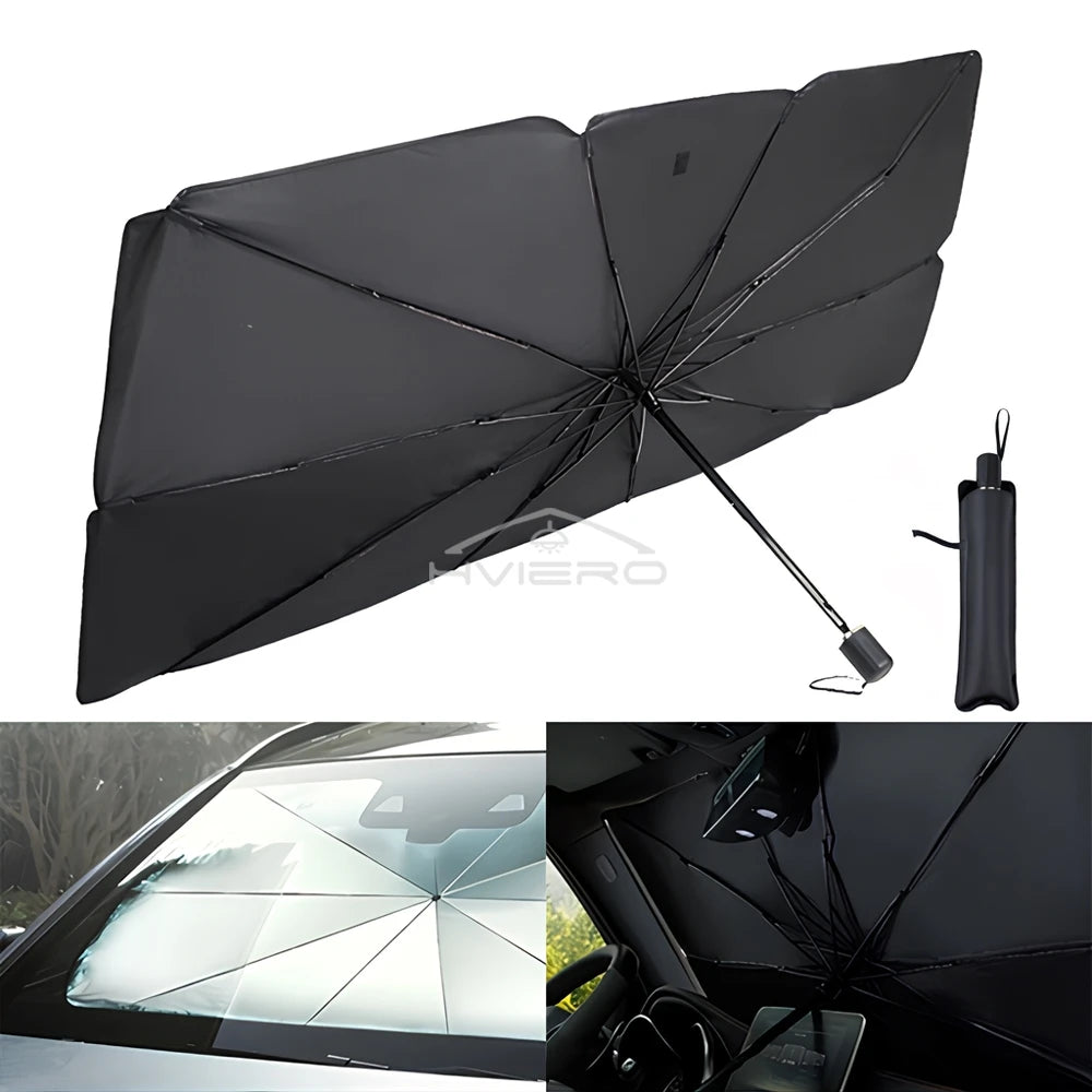Multi Purpose Convenient Foldable Car Windshield Sunshades Interior Protechor