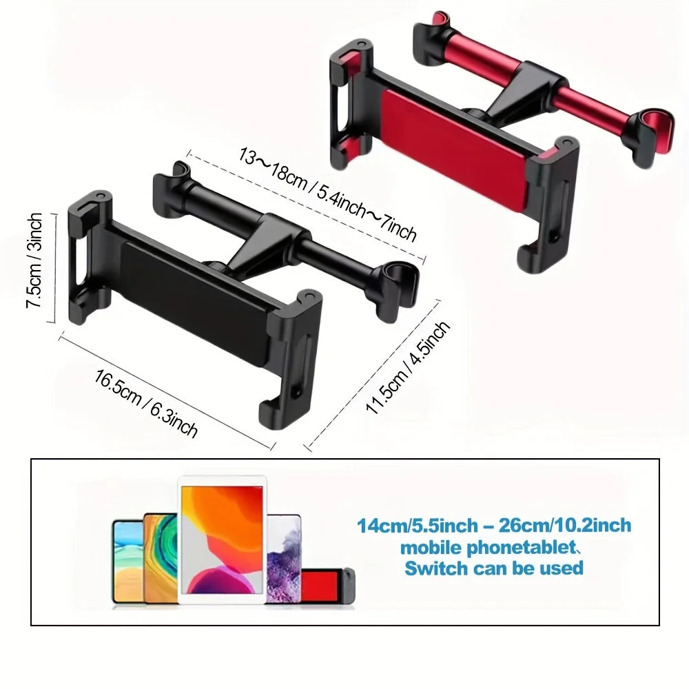 Universal Car Tablet Holder Back Seat Headrest Mount For iPad Air Mini Pro 4-13