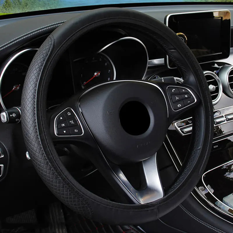 Universal Steering Wheel Cover 37/38 cm Automobile non-slip Car Auto