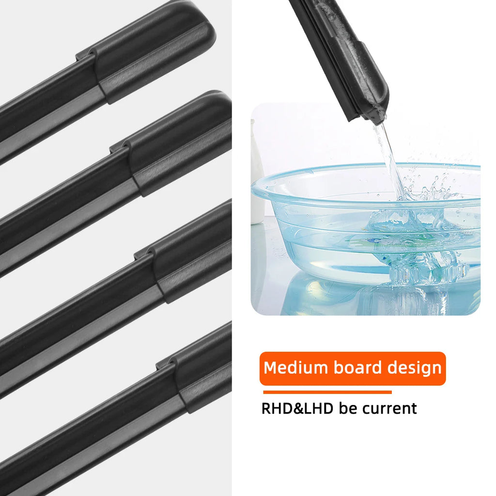 General windshield wipers ranging from 26 inches to 14 J/U are suitable for Premium Automotive Accessory