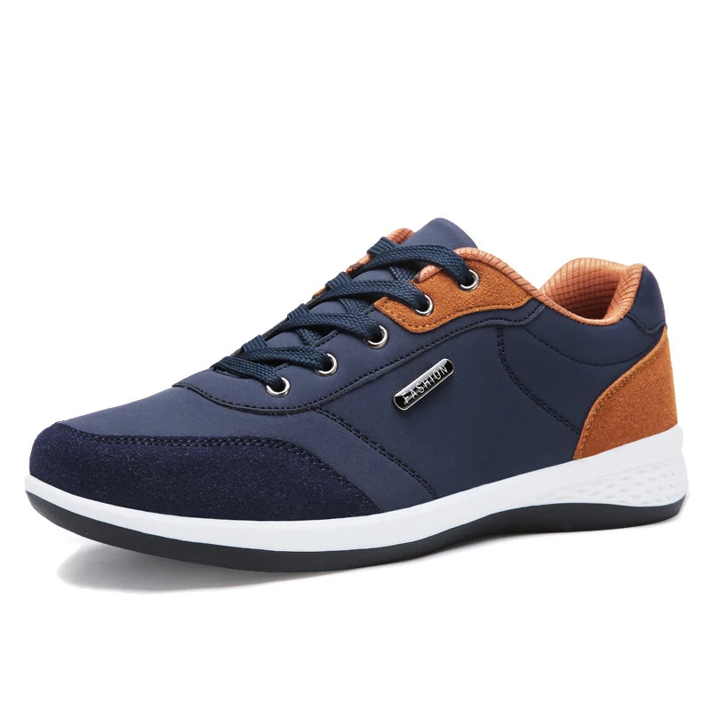 Men's non-slip casual sports shoes wear-resistant hiking shoes Outdoor fashion comfortable flat walking shoes for men