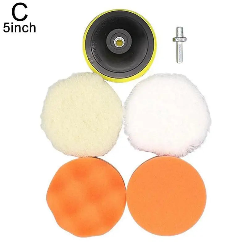 Car Headlights Restoration Kit Chemical Brightener Headlight Polisher Restorer Polishing Paste Set Auto Headlamps Wax Sanding