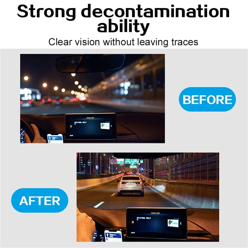 Car Windshield Glass Concentrated Washer Tablets Effervescent Fluid Wiper Solid Premium Automotive Accessory