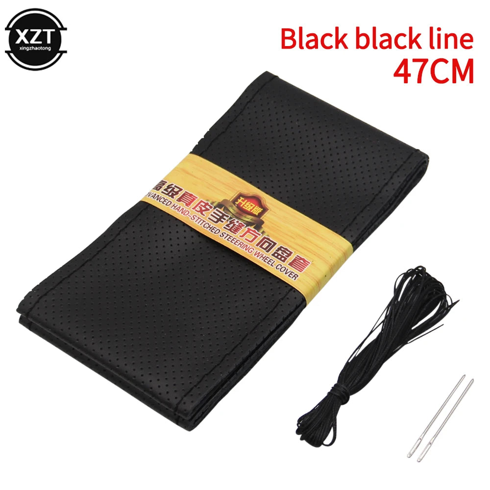 Truck Steering Wheel Cover Bus DIY 42cm 45cm 47cm 50CM