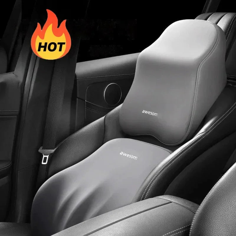 Car headrest neck pillow lumbar support mounted Interior Protector Auto Vehicle
