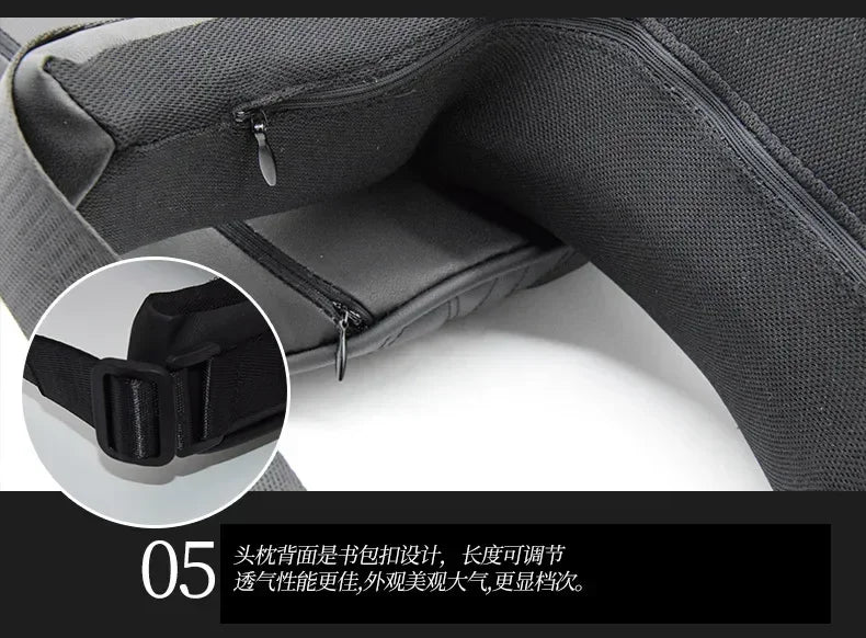 Car Headrest Lumbar Support Memory Foam Vertebral Neck Pillow Interior Protector