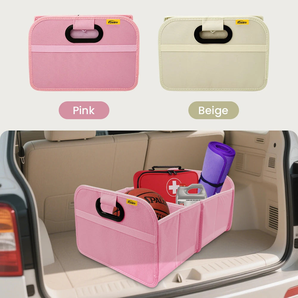Trunk Organizer for suv Foldable portable car storage box camping outdoor Truck