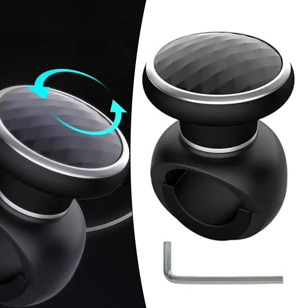 Truck Car Duty Anti Slip Steering Wheel Cover Spinner Knob Handle Booster Grip