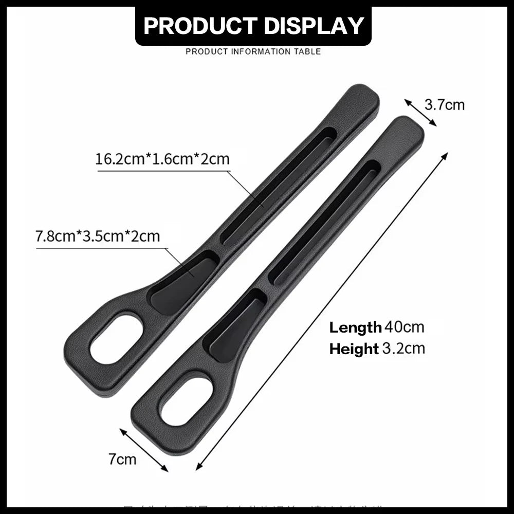 2PCS Car Seat Gap Filler Between Seats Console Organizer Crevice Storage