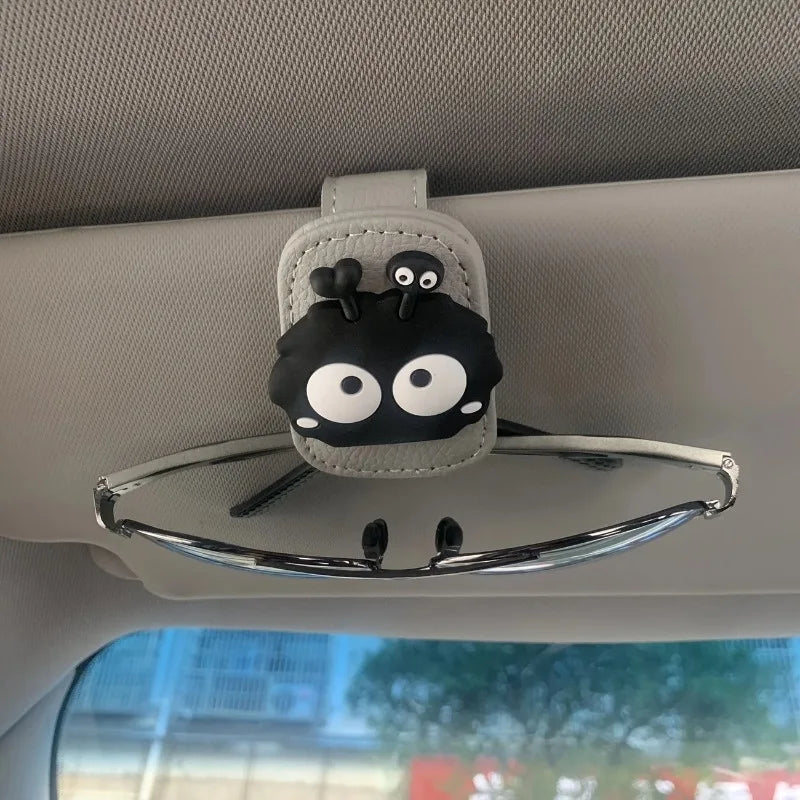 Car Glasses Clip Visor Storage Rack Multifunctional Creative Magnetic SUV Truck