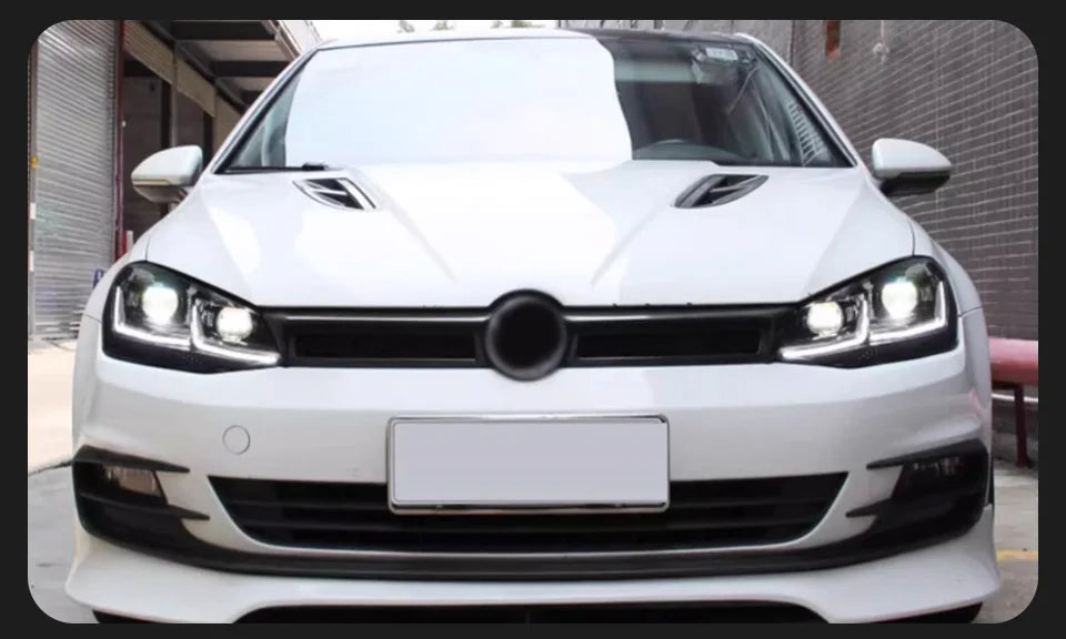 Headlights For VW Golf 7 MK7 Gti LED 2013-2017 Golf 7 Head Lamp Car Styling DRL Signal Projector Lens Auto Accessories Front
