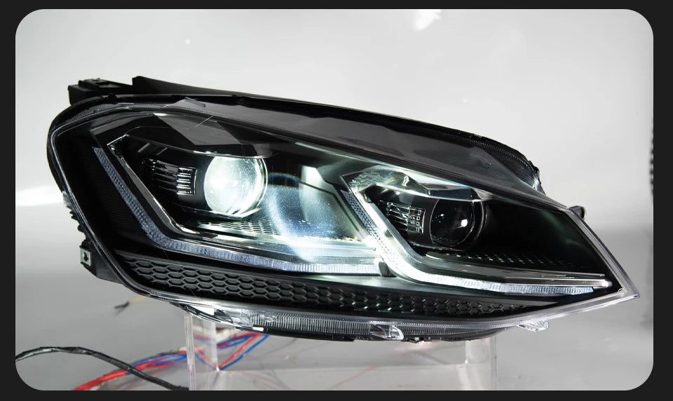Headlights For VW Golf 7 MK7 Gti LED 2013-2017 Golf 7 Head Lamp Car Styling DRL Signal Projector Lens Auto Accessories Front