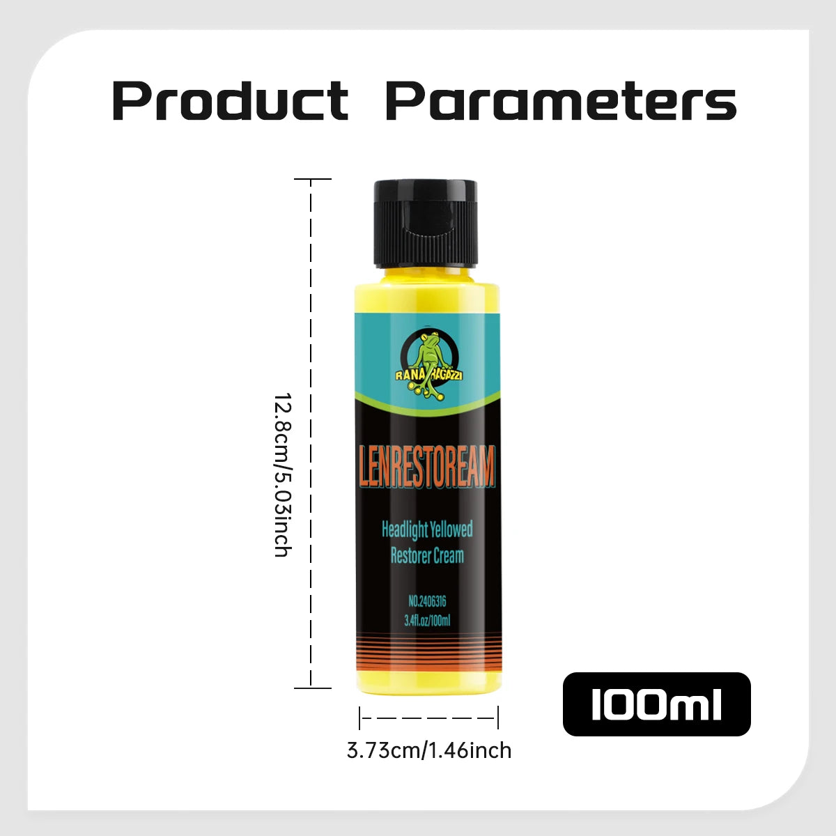 Car Headlight Liquid Polymer Polisher Light Restoration Besteam Headlamp Scratch Remover Repair Cleaning Auto Part RG316
