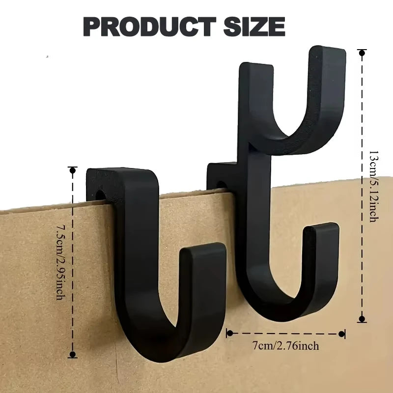 Lot of 2 Car Umbrella Hooks Trunk Hangers Universal for Sedans with No-Drill SUV