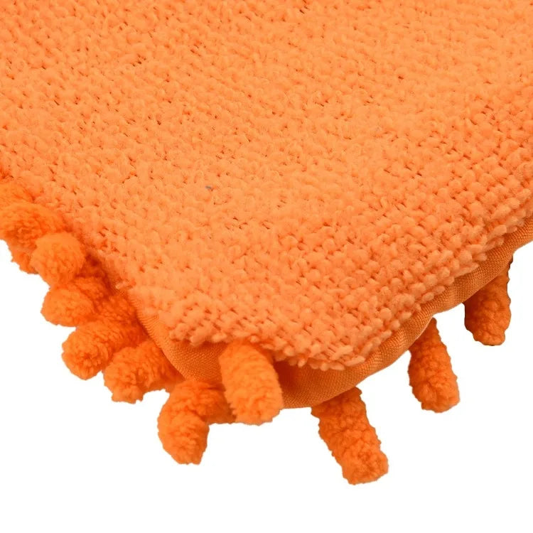 Car Wash Gloves Chenille Coral Fleece Washing Wiper Cleaning Towel Auto Dust Premium Automotive Accessory