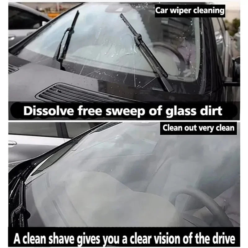 Car Windshield Glass Concentrated Washer Tablets Effervescent Fluid Wiper Solid Premium Automotive Accessory
