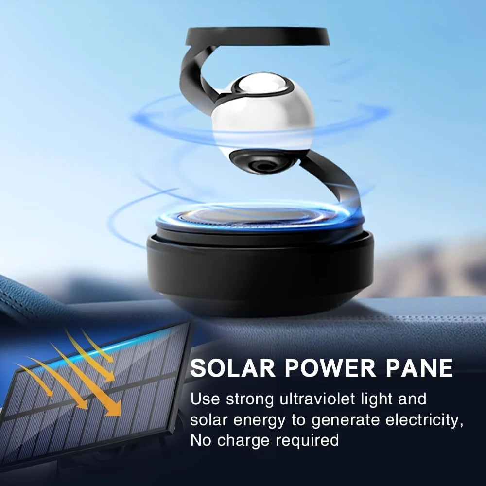 Starry Sky Solar-Powered Car Air Freshener Long-Lasting Fragrance Stylish SUV