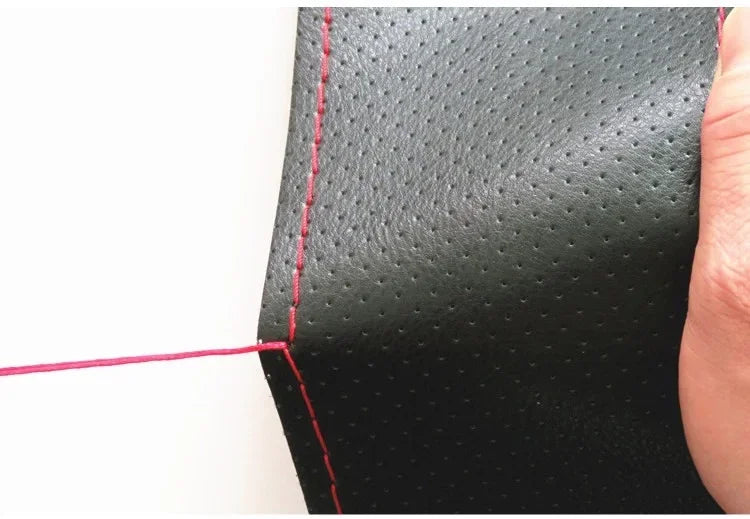 New Steering Wheel Cover Truck Handle Cover 42CM 45CM 47CM 50CM Braid Leather