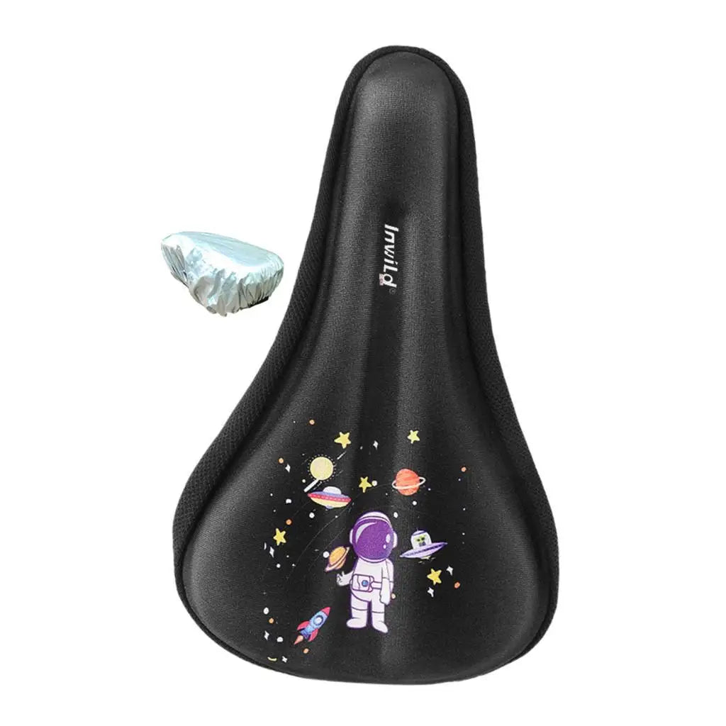 Kids Bicycle Seat Cushion Small Silicone Memory Foam Child Bike Cover Interior