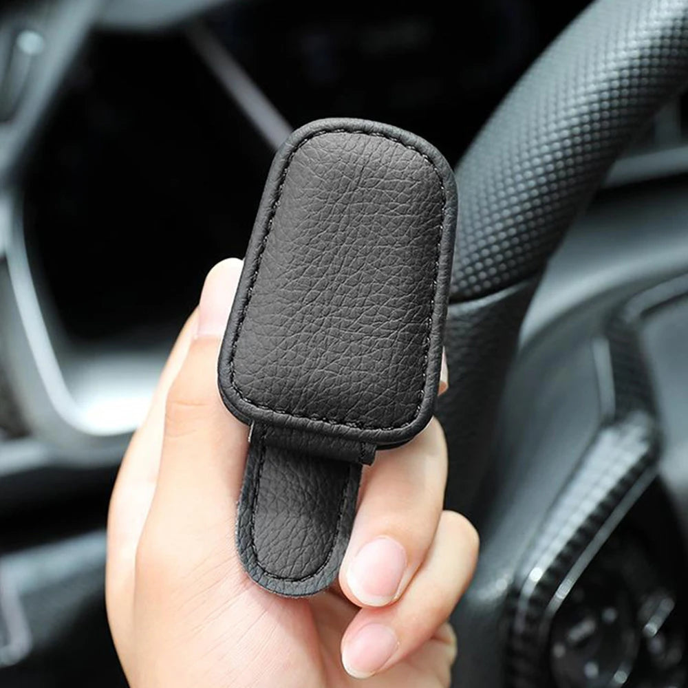 Universal Car Sunglasses Clip Card Ticket Holder Stand Fastener Pen Case Bracket