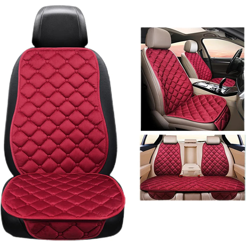 Car Seat Cover Protector Universal Winter Warm Auto Cushion Rear Interior