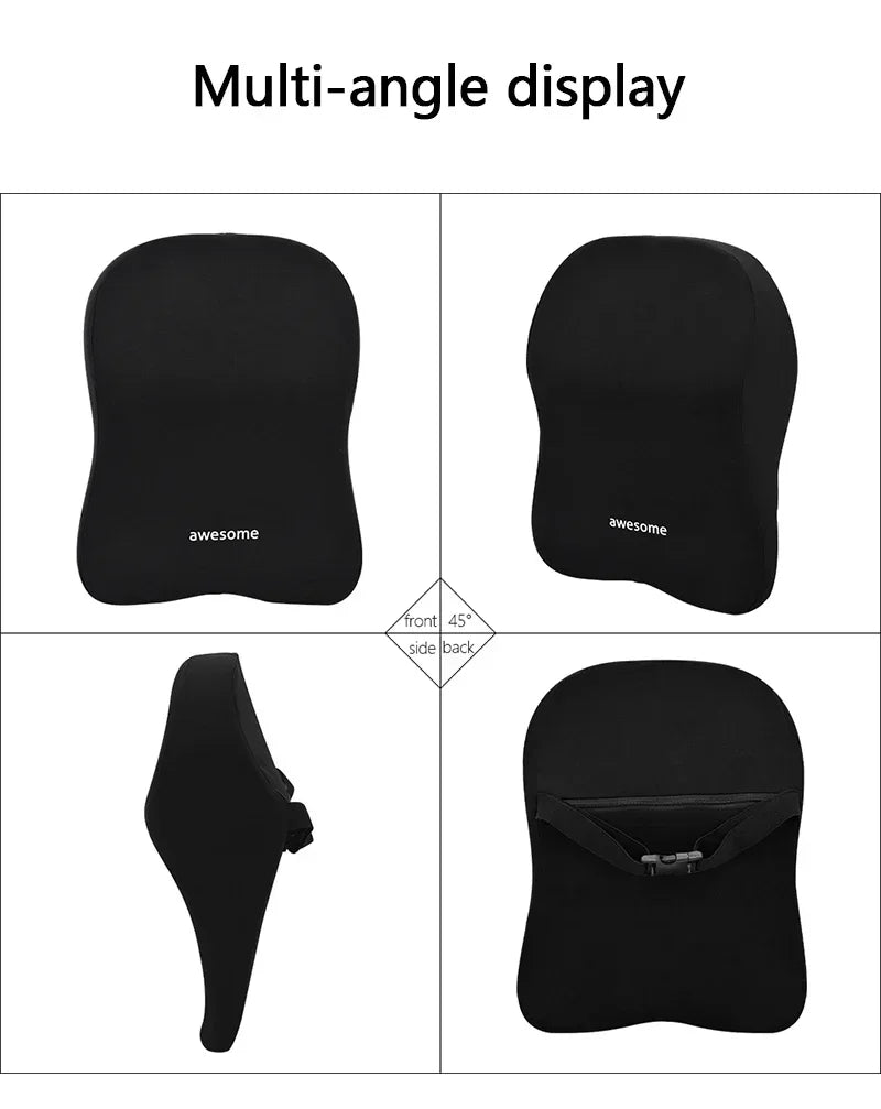 Car headrest neck pillow lumbar support mounted Interior Protector Auto Vehicle