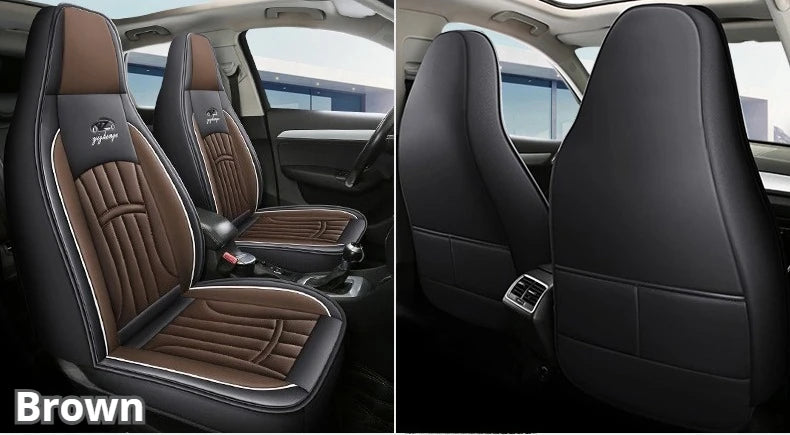 2pc Car Seat Covers for Integrated Headrests Effective Protection Comfortable