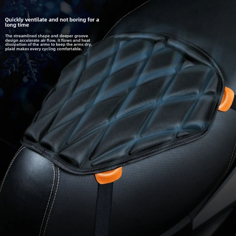 Motorcycle Seat Cover 3D Comfort Air EVA Cushion Waterproof UV Heat Interior