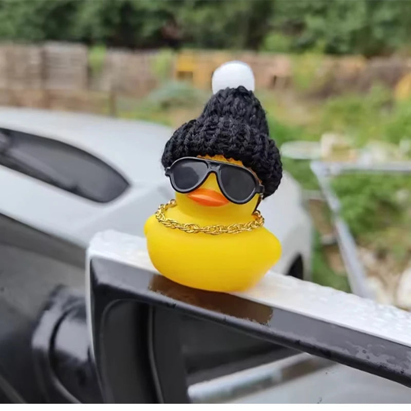 Rubber Duck Car Ornaments, Funny Ducks Dashboard Decorations Accessories Premium Automotive Accessory