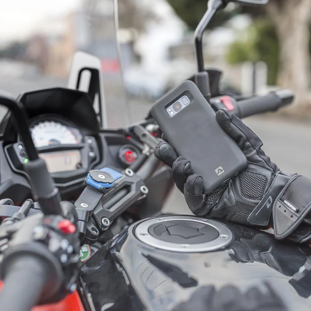 Motorcycle Phone Mount Anti-Shake Bike Cell Holder with Vibration Bracket Stand