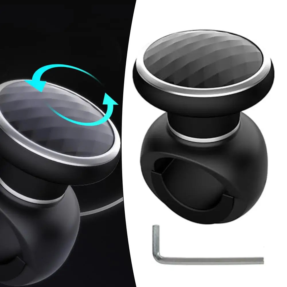 Car Duty Anti Slip Steering Wheel Knob Spinner ABS And Premium Fit For Cars