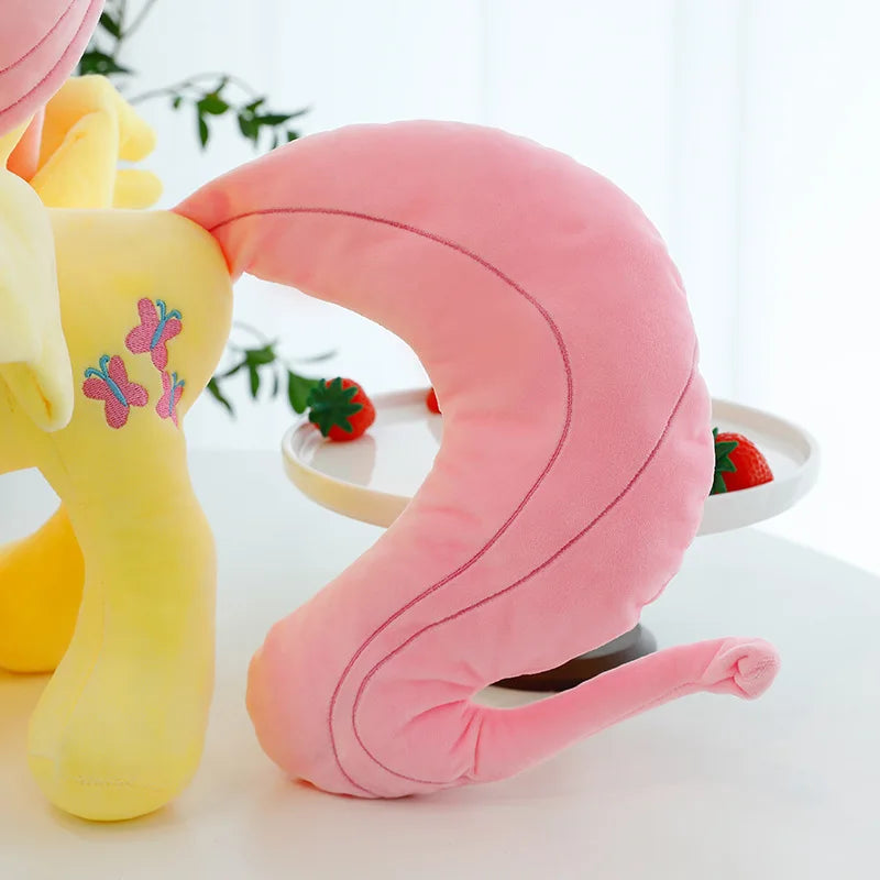 New My Little Pony Plush Doll Anime Twilight Sparkle Fluttershy Pinkie Pie Premium Automotive Accessory