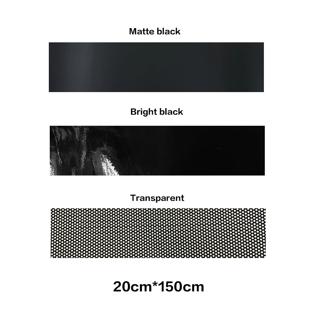Car Sunshade Stickers Auto Front Windshield 3D Vinyl Film Rear Gear Sunshade