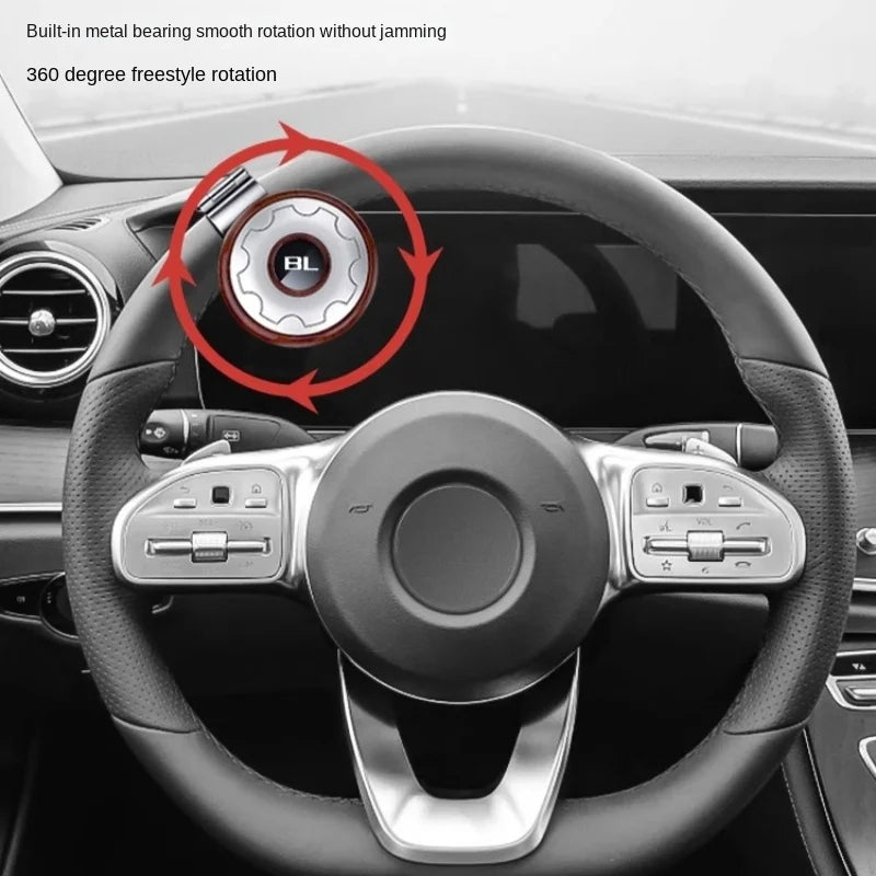 Car Steering Wheel Booster Ball Turning Spinner Knob Bearing Power Handle