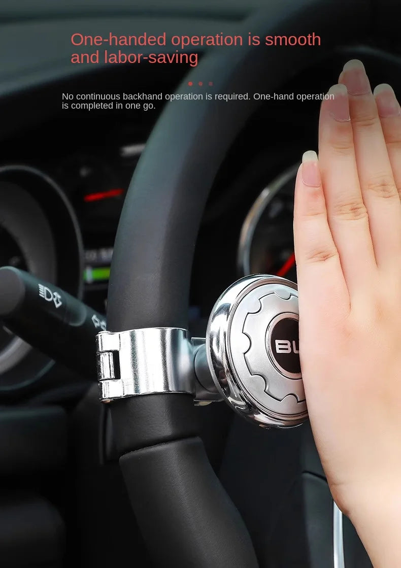 Car Steering Wheel Booster Ball Turning Spinner Knob Bearing Power Handle
