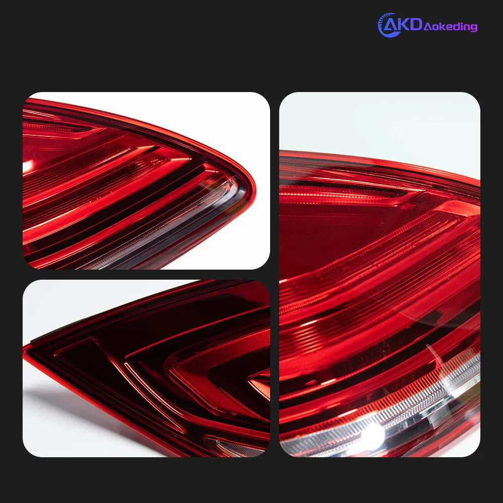 AKD Tail Lamp for Porsche Panamera 970.1 970.2 LED Tail Light 2010-2017 Rear Fog Brake Turn Signal Automotive Accessories