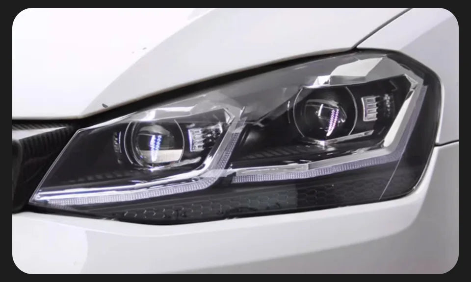 Headlights For VW Golf 7 MK7 Gti LED 2013-2017 Golf 7 Head Lamp Car Styling DRL Signal Projector Lens Auto Accessories Front