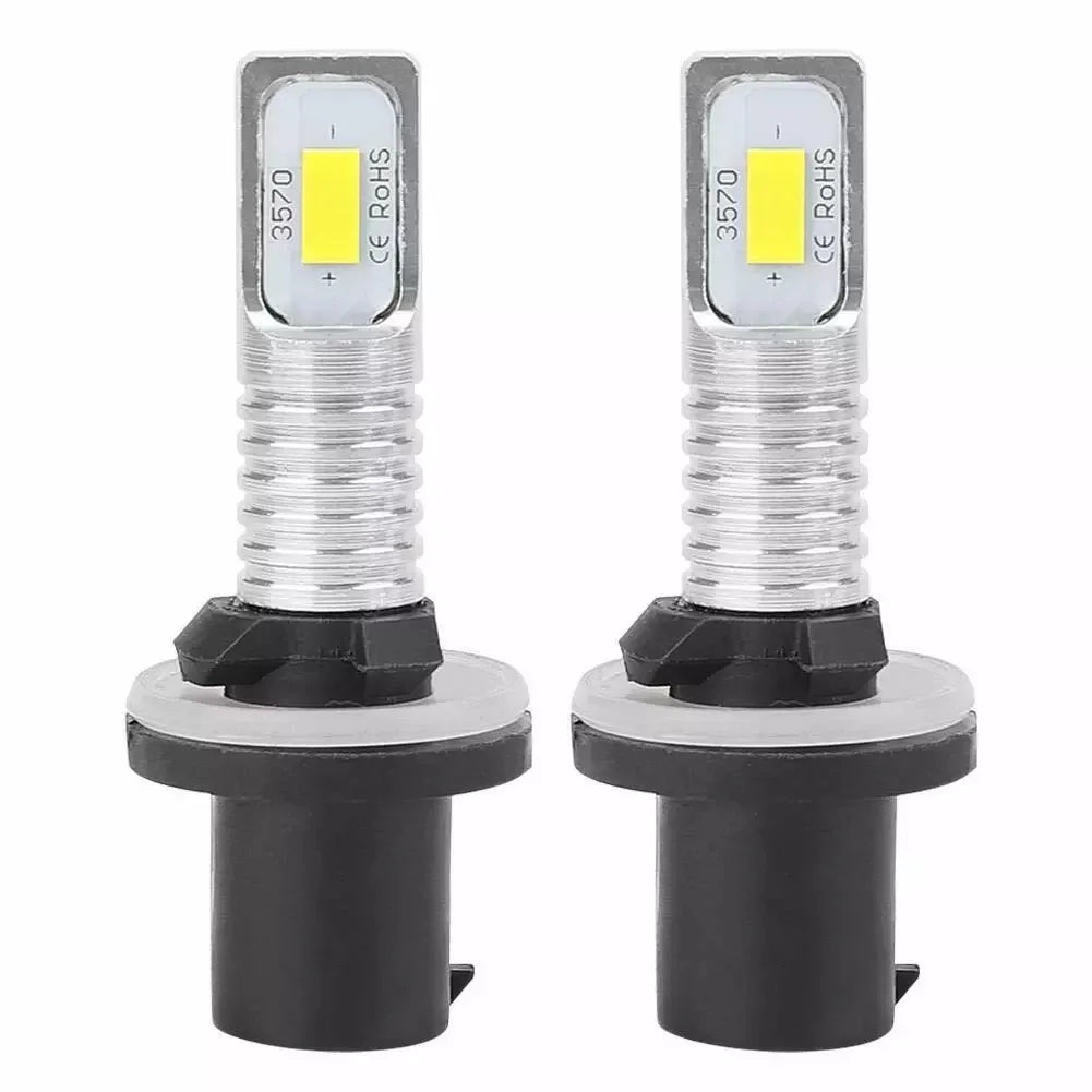 2PCS H4 H7 H11 LED Fog & Headlight Bulbs, 20000LM 6000K 12V, Compatible with H8 H9 H1 H3 9005 HB3 9006 HB4 for Driving Lamps