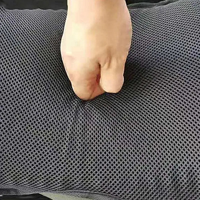Motorcycle Gel Seat Cushion Breathable Heat Insulation Air Pad Cover Anti Slip