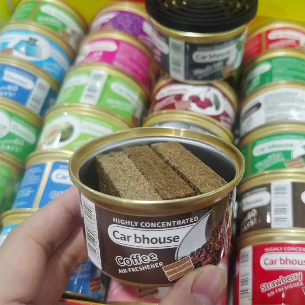 Car Flavoring Air Fresheners Perfume Canned Wood Blocks Coffee Flavor SUV Truck