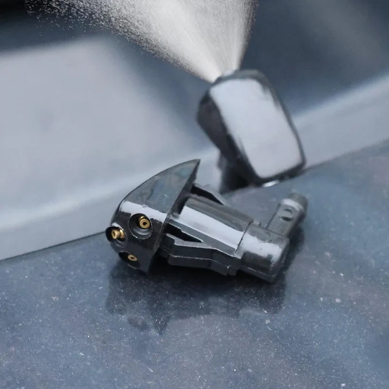 New Car Windshield Wiper Washer Spray Nozzle for Most Models Auto 3 Holes Premium Automotive Accessory
