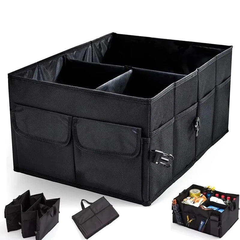 Big Capacity Car Storage Box Trunk Organizer Eco-Friendly Super Durable SUV