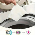 Lot of 50 Color Dye-Resistant Cloth for Laundry Mixed Anti-Penetration and Fade Protection Universal