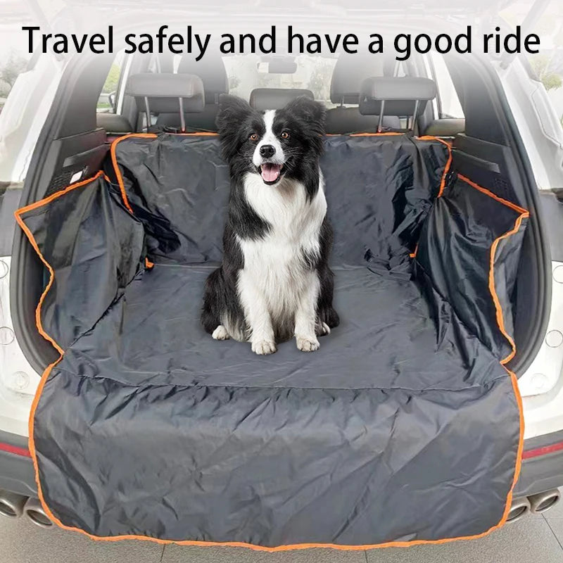 SUV Cargo Liner Waterproof Trunk Seat Cover for Back Area Universal Fit Interior