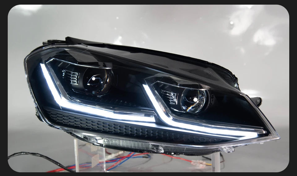 Headlights For VW Golf 7 MK7 Gti LED 2013-2017 Golf 7 Head Lamp Car Styling DRL Signal Projector Lens Auto Accessories Front