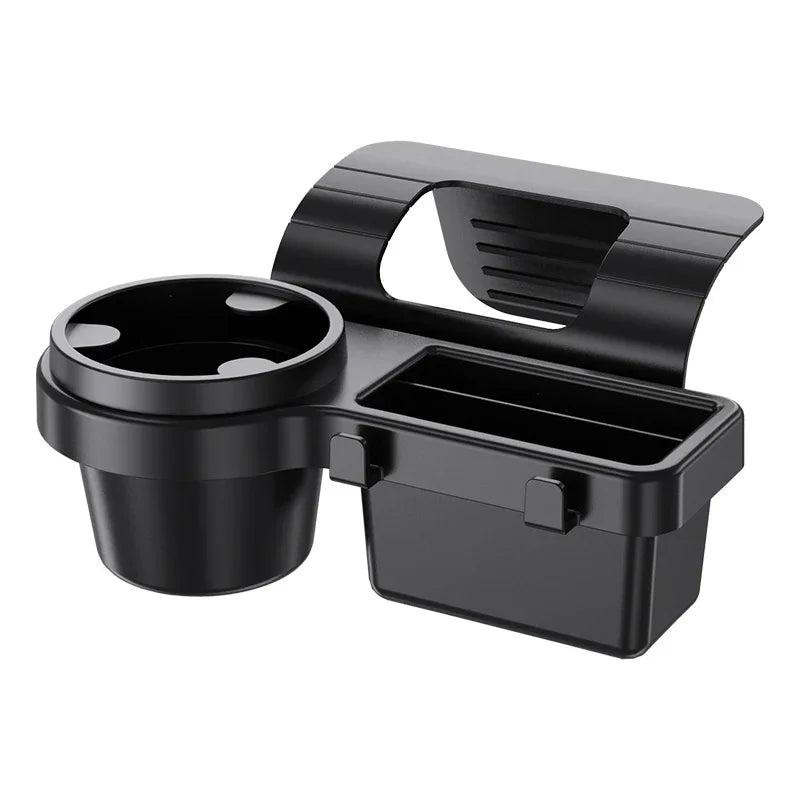 Car Cup Stand Phone Holder Mount Tray Side Door Window Storage Barrel Pocket