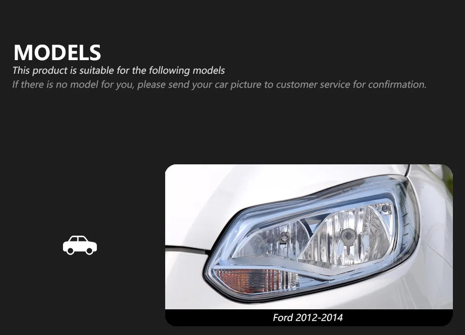 AKD Car Styling Headlights for Ford Focus LED Headlight Projector Lens 2012-2014 Focus 3 DRL Head Lamp Automotive Accessories