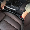 Lot of 2 Car Seat Gap Filler Organizer Pu Waterproof Plug Strip with 2 Interior