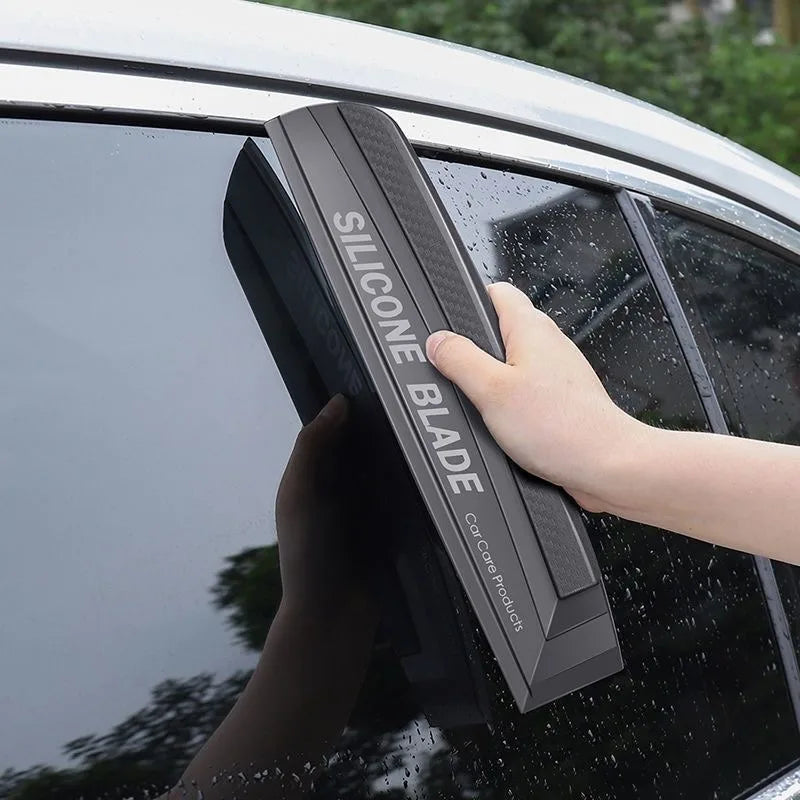 Non-Scratch Soft Silicone Handy Squeegee Car Wrap Tools Water Window Wiper Premium Automotive Accessory